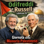 Odifreddi e Russell celebrano la Giornata della Memoria Palestinese