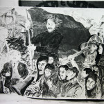 Il murales al Circolo Musica e Cultura di Cinisi